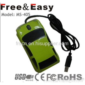 Ms-405 Car Shape Wired Optical Mouse 